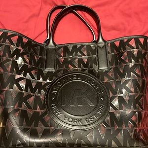 Clear Michael Kors tote